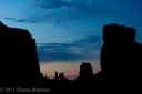 The quintessential western movie location at sunset